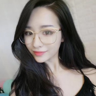Thom Browne TB104 Square Frame Glasses Gold Frame
