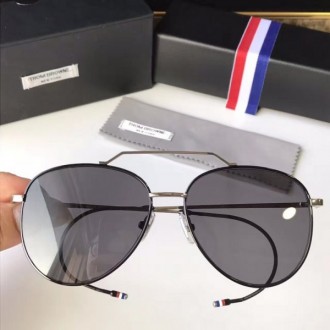Thom Browne TB1001 Fashion Sunglasses Gray Lenses
