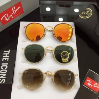 Men's Women's Ray Ban RB3517 Round Sunglasses