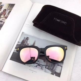 Mens Womens Tom Ford Sunglasses Square Black Pink