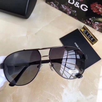 Women's Dolce amp; Gabbana DG D6104 Sunglasses Dark Black