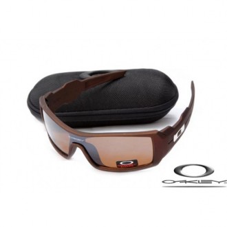 Oakley Oil Drum Sunglasses Brown Frame Brown Iridium Lens OAKLEY20156204