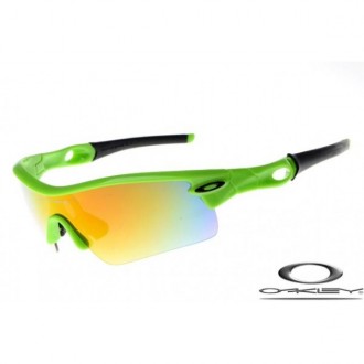 Oakley Radar Path Sunglasses Polishing Green Frame Yellow Blue Lens OAKLEY20156468