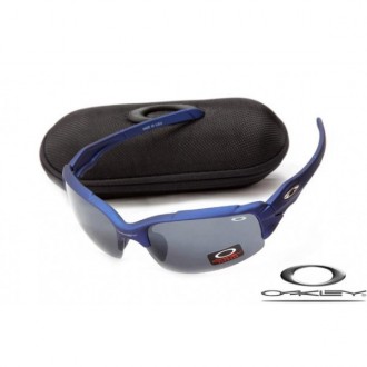 Wholesale Oakley Jawbone sunglasses Blue Frame Gray Lens