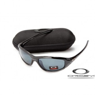 Oakley Encounter Women Sunglasses Polishing Black Frame Gray Lens OAKLEY20156482