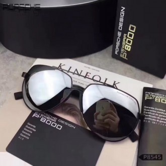 Porsche Design P8545 Aviators Sunglasses Polarized Black
