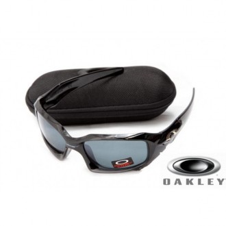  Oakley Pit Boss Sunglasses Polishing Black Frame Gray Lens OAKLEY201567417