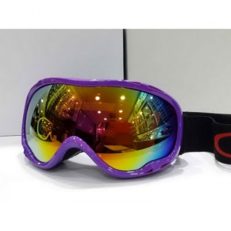 Oakley Goggle A Frame Purple Frame Fire Yellow Lens