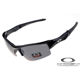 Oakley Flak Jacket Sunglasses Polishing Black / Gray Lens