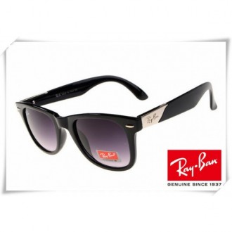 Ray Ban RB2157K Ultra Wayfarer Sunglasses Black Frame Purple Gradient Lens