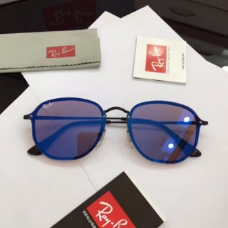 Men's Women's Ray Ban RB3579 Fashion Sunglasses In Blue