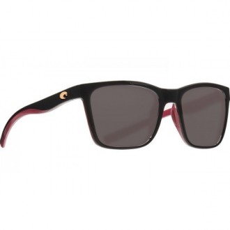 Costa Panga Shiny Black/crystal/fuchsia Sunglasses