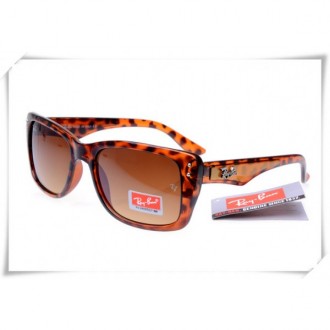 Ray Ban RB4148 Caribbean Sunglasses Polishing Leopard Frame Brown Gradient Lens