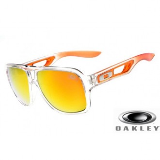  oakley dispatch II sunglasses crystal Orange Frame Yellow Lens OAKLEY201567282