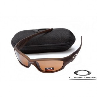 Oakley Straight Jacket Sunglasses Polishing Brown Frame Brown Iridium Lens OAKLEY20156281