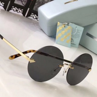 Karen Walker Round Jelly Sunglasses Black Lenses