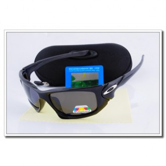 Cheap Oakley Scalpel Polarized Sunglasses Polishing Black Frame Slate grey Iridium Lens Sale