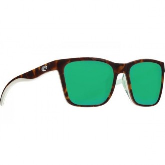 Costa Panga Shiny Tortoise/white/seafoam Crystal Sunglasses