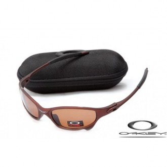 Oakleys Juliet Sunglasses Brown Frame Brown Iridium Lens OAKLEY20156242