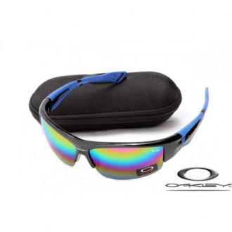 Cheap Foakleys Sunglasses Polishing Black Frame Colorful Lens For Sale Free Shipping USA