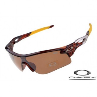 Oakley Radarlock Sunglasses Polishing Brown Frame Brown Iridium Lens OAKLEY20156090