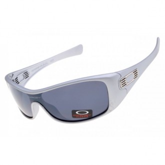 replica Oakley Antix sunglasses Matte Silver / Gray