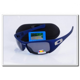 Cheap Oakley Hijinx Polarized Sunglasses RoyalBlue Frame Slate grey Iridium Lens Sale