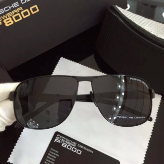 Porsche Design Black Lens Sunglasses Black