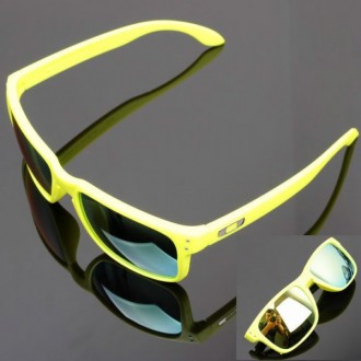 Oakley Holbrook Sunglasses Yellow Frame Ice Lens