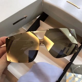 Authentic Karen Walker Sunglasses Irregular Brown Lenses