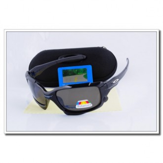 Cheap Oakley Jawbone Polarized Sunglasses Polishing Black Frame Slate grey Iridium Lens Sale