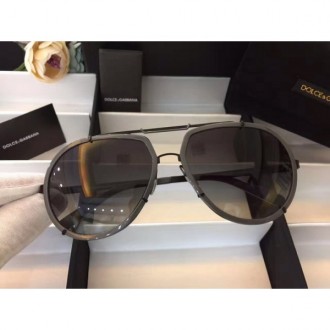 Men's Women's Dolce amp; Gabbana Sunglasses Light Black