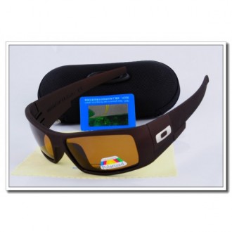 Cheap Oakley Oil Rig Polarized Sunglasses Chocolate Frame Tawny Iridium Lens Sale