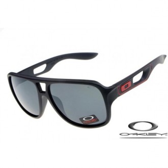 Oakley Dispatch II Sunglasses Frosting Black Frame Gray Iridium Lens OAKLEY20156124