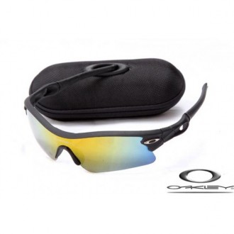 Cheap Oakleys Radar Path Sunglasses Reluster Black Frame Fire Lens For Sale
