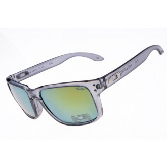 Oakley Holbrook Sunglasses Crystal Clear Frame Yellow Lens