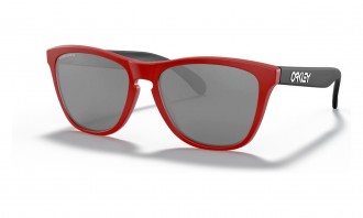 Oakley Frogskins Origins Collection Sunglasses Matte Redline Frame Prizm Black Lens
