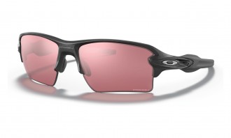 Oakley Flak 2.0 Xl Sunglasses Steel Frame Prizm Dark Golf Lens