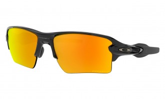 Oakley Flak 2.0 Xl Sunglasses Polished Black Frame Prizm Ruby Polarized Lens