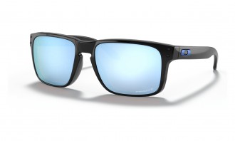 Oakley Holbrook Sunglasses Polished Black Frame Prizm Deep Water Polarized Lens
