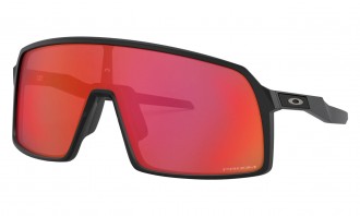 Oakley Sutro Sunglasses Matte Black Frame Prizm Trail Torch Lens