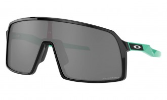 Oakley Sutro Sunglasses Polished Black Green Frame Prizm Black Lens