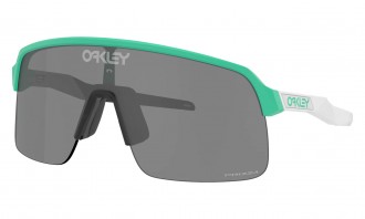 Oakley Sutro Lite Origins Collection Sunglasses Matte Celeste Frame Prizm Black Lens