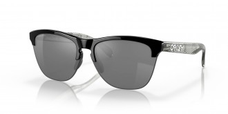 Oakley Frogskins Lite High Resolution Collection sunglasses Polished Black frame Prizm Black lens
