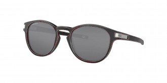 Oakley Latch Low Bridge Fit Race Worn Collection sunglasses Raceworn Red frame Prizm Black lens