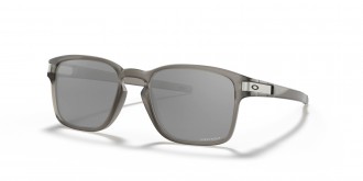 Oakley Latch Square Low Bridge Fit sunglasses Matte Grey Ink frame Prizm Black lens