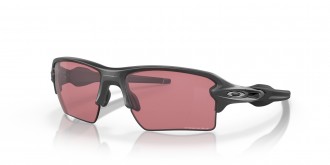 Oakley Flak 2.0 XL sunglasses Steel frame Dark Prizm Dark Golf lens