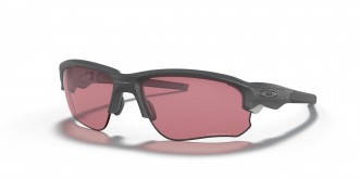 Oakley Flak Draft Low Bridge Fit sunglasses Matte Carbon frame Prizm Dark Golf lens