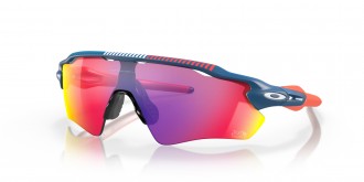 Oakley 2021 Tour de France Radar EV Path sunglasses Matte Poseidon frame Prizm Road lens