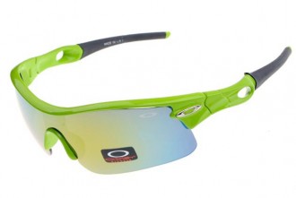 Oakley radar pitch sunglasses in island green / ice iridium